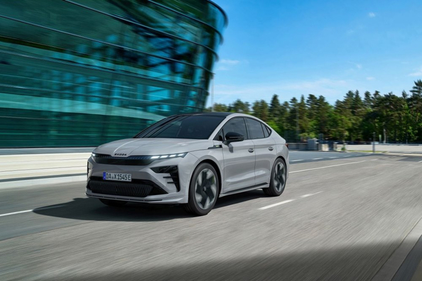 Test av Skoda Enyaq Coupe RS 2025: sportig elcoupé efter uppdatering