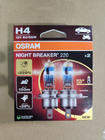 Osram H4 60/55W Night Breaker Laser +220% strålkastarlampa foto 1
