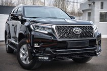 Toyota Land Cruiser Prado 150 2009–2023 Frontläpp till främre stötfångare TRD (2017-) foto 1