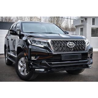 Frontläpp till främre stötfångare TRD (2017-) Toyota Land Cruiser Prado 150 2009–2023 foto 1