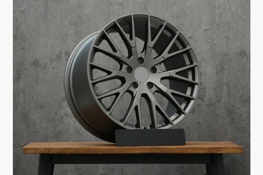 Porsche Cayenne 2018– Smidda fälgar OEM R22 V2 (set om 4) Image