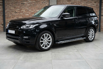 Range Rover Sport 2014–2022 Sidosteg Rainbow (2 st, aluminium) foto 1