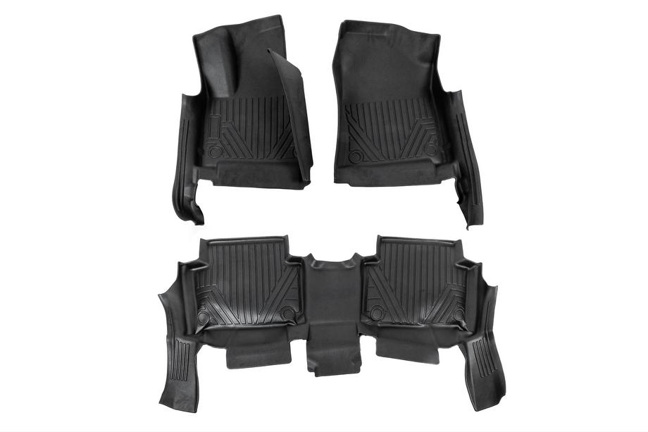 Hyundai Santa Fe 5 2023– Niken Luxury 3D gummimattor för kupén (2 rader) Foto 1