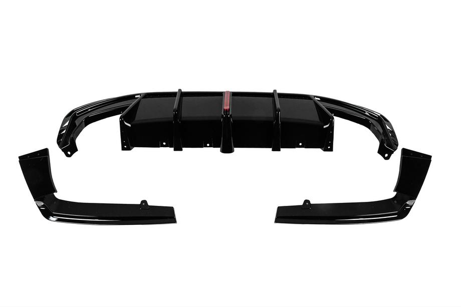 BMW 5-serien G30/G31 2017–2023 Bakre diffuser med avgasändrörstips BMP-Style (för M-Sport/M5 F90) Foto 10