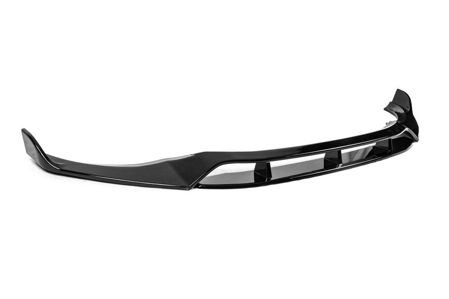 BMW X4 G02 2018– Främre 3D läppspoiler (för M-Sport 2018-2022, blanksvart) Foto 4