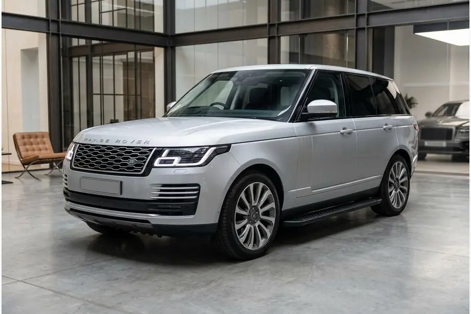 Range Rover IV L405 2013–2021 Sidosteg Allmond Black (2 st, aluminium) Image