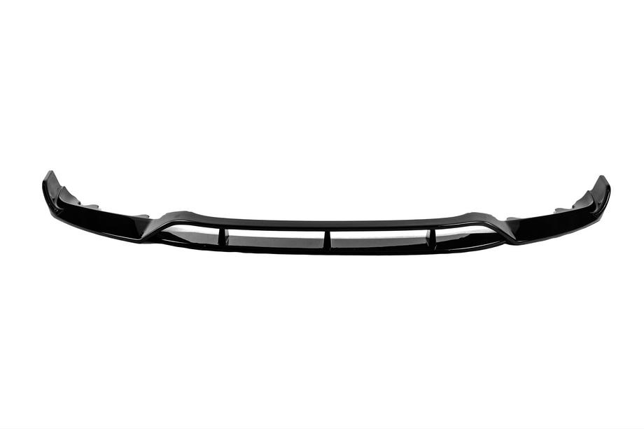 BMW X6 F16 2014–2019 Frontläpp till stötfångare Lip Black Warrior (för M-Sport) Foto 2