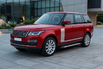 Range Rover IV L405 2013–2021 Sidosteg Sunrise (2 st, aluminium) foto 1