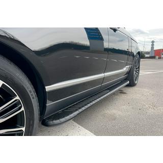 Sidosteg Bosphorus Black (2 st, aluminium) foto 4