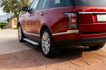 Range Rover IV L405 2013–2021 Sidosteg X5-typ (2 st, aluminium) foto 1
