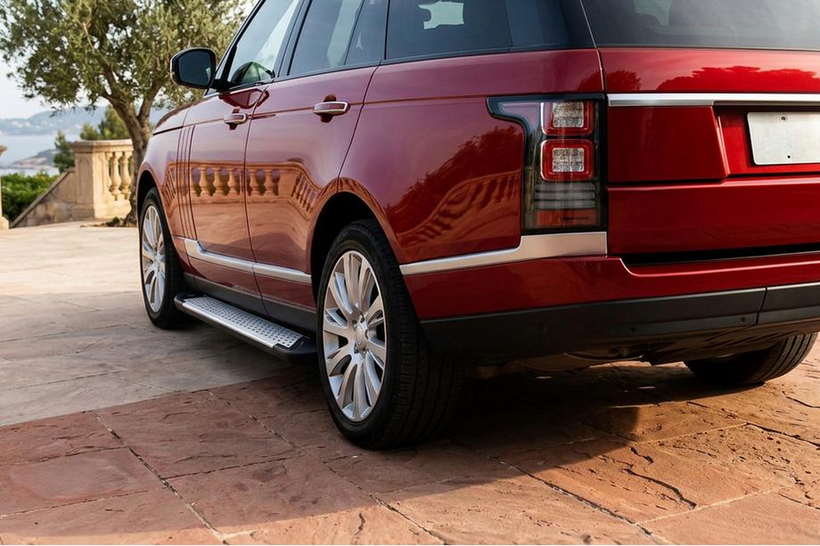 Range Rover IV L405 2013–2021 Sidosteg X5-typ (2 st, aluminium) Image