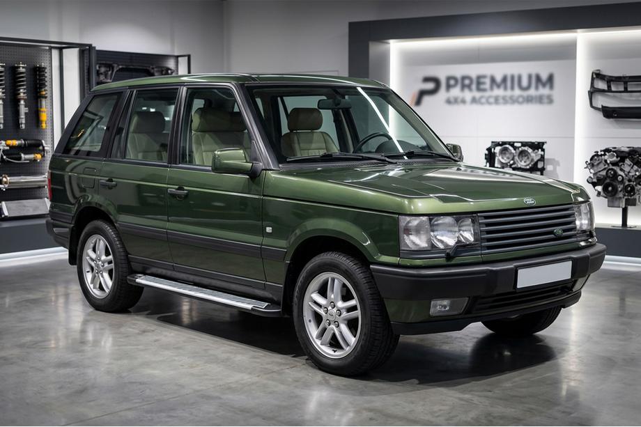 Range Rover II P38A 1997–2002 Sidosteg Line (2 st, aluminium) Image