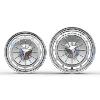 Smidda OEM-fälgar R18 R20 (4 st) Chevrolet Bel Air 1961–1964 foto 2
