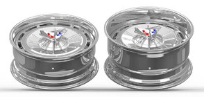 Chevrolet Bel Air 1961–1964 Smidda OEM fälgar R20 (4 st) foto 3