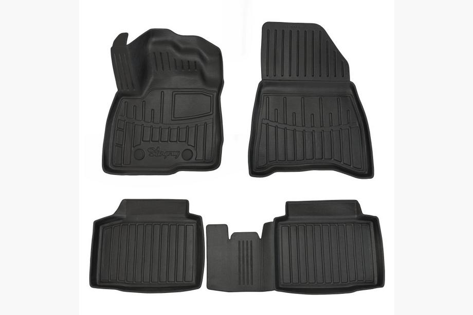 Dacia Bigster 2024– Stingray 3D gummimattor för kupén (4WD, 4 st) Image
