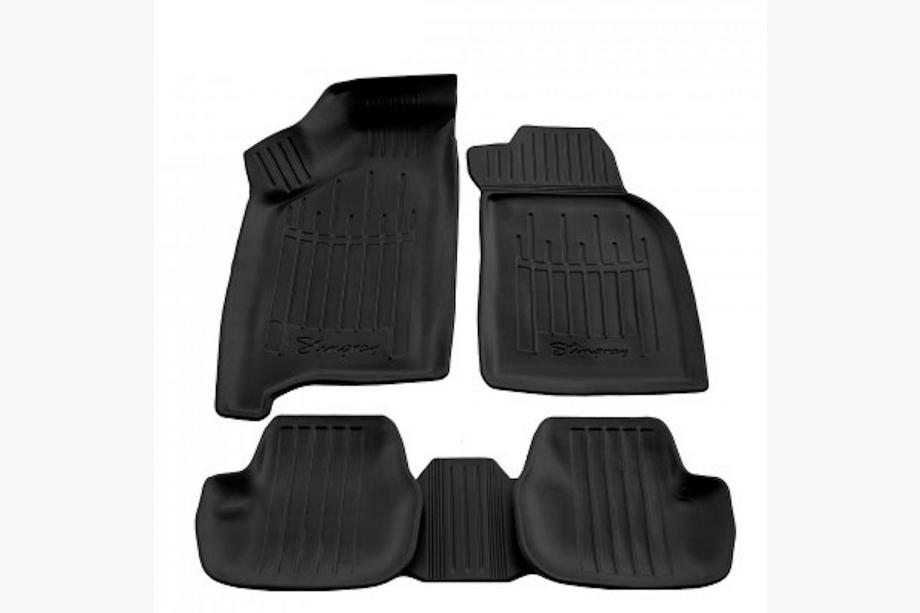 VAZ 2108-2109 1984–2011 Stingray 3D gummimattor (för 2109/21099, 5 st) Image