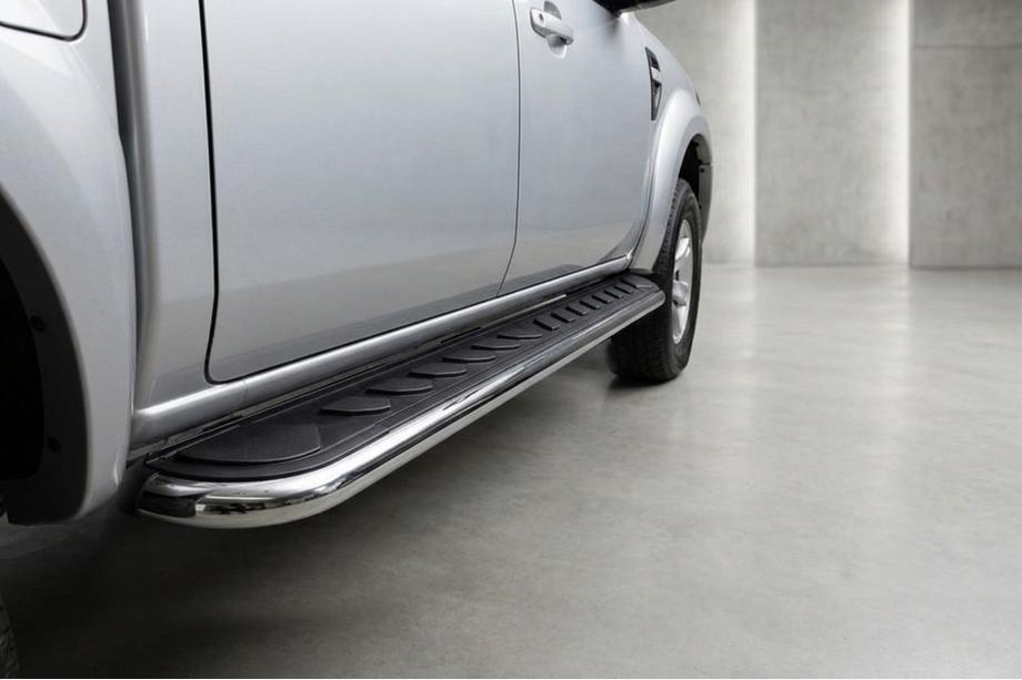 Mazda BT-50 2007–2012 Sidosteg Maydos V1 (2 st, rostfritt) Image