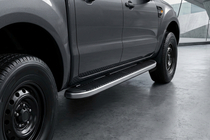 Mazda BT-50 2007–2012 Sidosteg Tayga (2 st, aluminium) foto 1