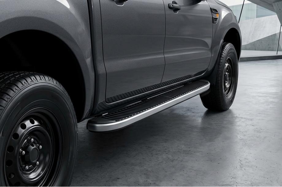 Mazda BT-50 2007–2012 Sidosteg Tayga (2 st, aluminium) Image