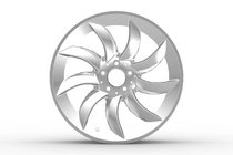 Mercedes SLR McLaren 2003–2009 OEM smidda fälgar R20/R21 (4 st) foto 3