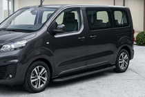 Fiat Scudo 2022– Sidosteg Tayga Black (2 st, aluminium) foto 1