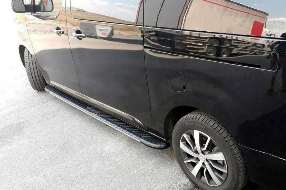 Fiat Scudo 2022– Sidosteg Bosphorus Grey (2 st, aluminium) Image