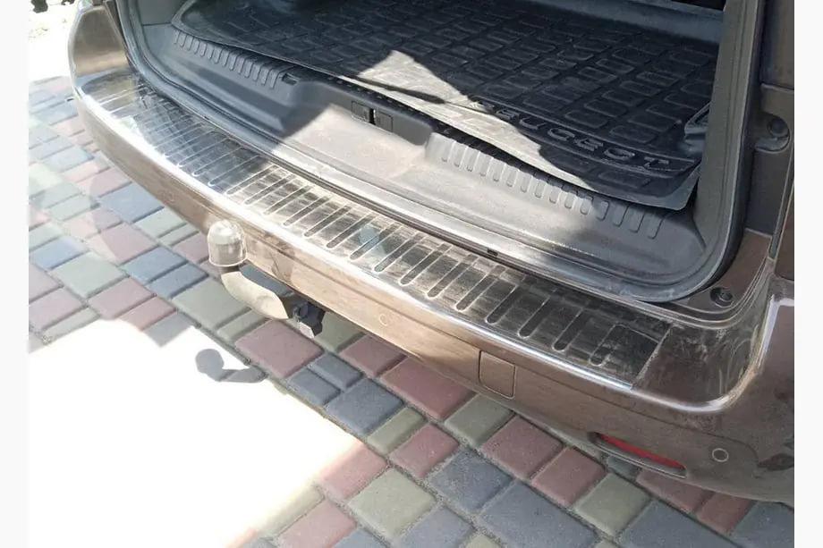 Fiat Scudo 2022– Bakre stötfångarskydd med bockning Carmos (rostfritt stål) Kort/Mellan hjulbas Image