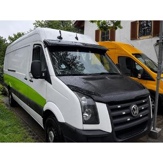 Vindrutevisir V-4 (svart högglans, 5 mm) Volkswagen Crafter 2006–2016 foto 1