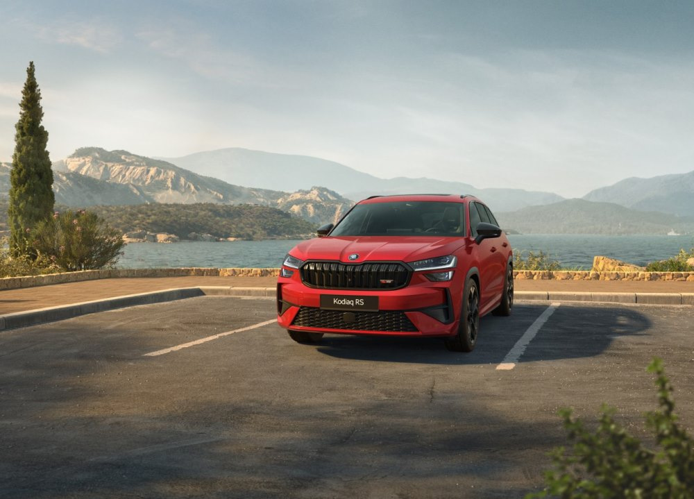 Test av Skoda Kodiaq RS II: sportig SUV för familj och dynamik