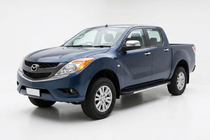 Mazda BT-50 2012– Sidosteg Duru (2 st, aluminium) foto 1