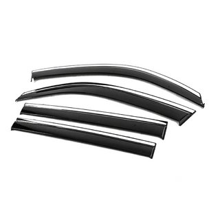 Vindavvisare med kromlist Niken Luxury (4 st) Toyota Land Cruiser 200 2007–2021 foto 3