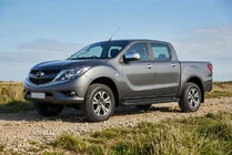 Mazda BT-50 2012– Sidosteg Allmond Black (2 st, aluminium) foto 1