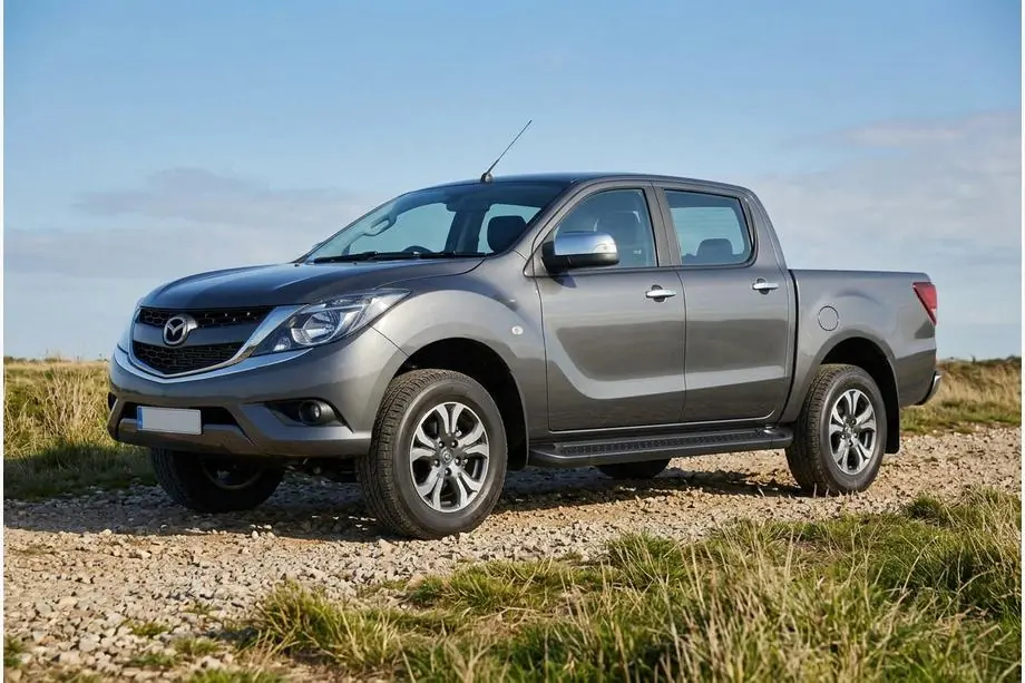 Mazda BT-50 2012– Sidosteg Allmond Black (2 st, aluminium) Image