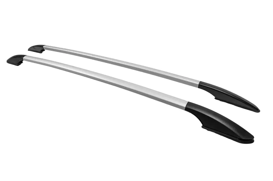 Kia Soul I 2008–2013 OmsaLine Solid takrails (2 st, grå) Image
