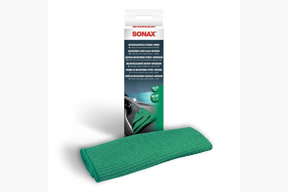 Mikrofiberduk för glas och interiör 38x38 cm Sonax Foto 1