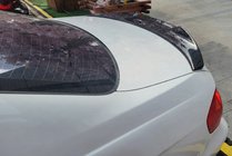 BMW 3-serie E90/E91 2005–2011 Spoiler i M4-stil (för E90, blanksvart) foto 1