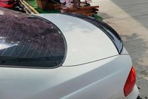 BMW 3-serie E90/E91 2005–2011 MP-Style spoiler (för E90, blanksvart) foto 1