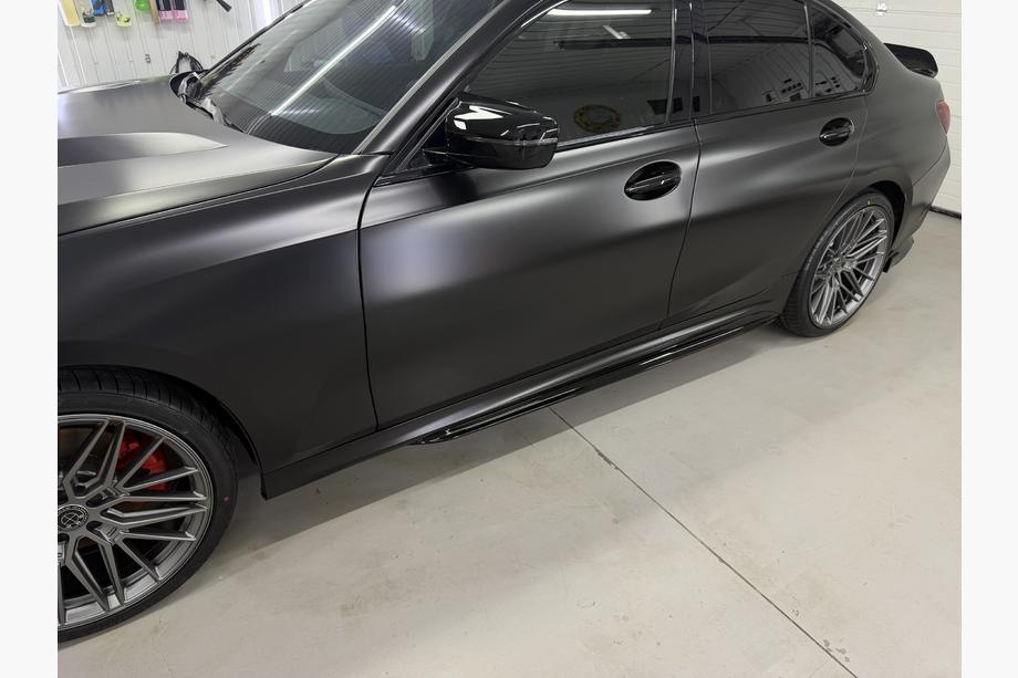 BMW 3-serien G20/G21 2018– Sidoskärtsförlängningar M-Sport (för M-Sport sidoskärtar, ABS) Image
