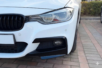 BMW 3-serien F30/F31 2012–2019 Hörn-splitters till främre stötfångaren JIE Flap (för M-Sport, ABS) foto 1