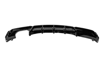 BMW 3-serien F30/F31 2012–2019 Bakre stötfångardiffusor för dubbla avgasutlopp på ena sidan (för M-Sport, ABS) foto 4