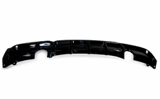 BMW 3-serien F30/F31 2012–2019 Bakre stötfångardiffusor för dubbelsidig enkel utblås (för M-Sport, ABS) foto 6
