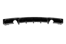 BMW 3-serien F30/F31 2012–2019 Bakre stötfångardiffusor för dubbelsidig enkel utblås (för M-Sport, ABS) foto 1
