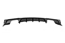 BMW 3-serien F30/F31 2012–2019 Bakre diffuser för dubbelsidigt dubbelt avgassystem (för M-Sport, ABS) foto 6