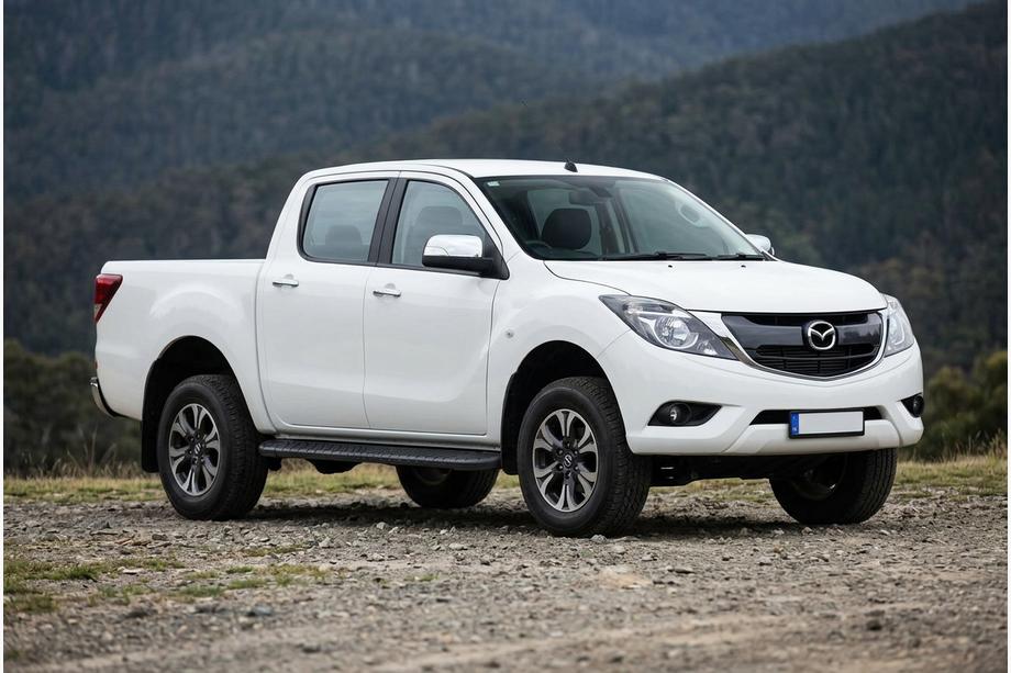 Mazda BT-50 2012– Sidosteg Bosphorus Black (2 st, aluminium) Image