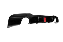 BMW 3-serie E90/E91 2005–2011 Bakre stötfångardiffusor för dubbla enkelutblås med LED (för M-Sport, ABS) foto 3