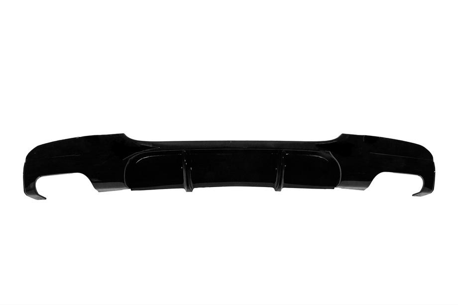 BMW 3-serie E90/E91 2005–2011 Bakre diffuser för dubbelsidigt dubbelt avgassystem (för M-Sport, ABS) Foto 1