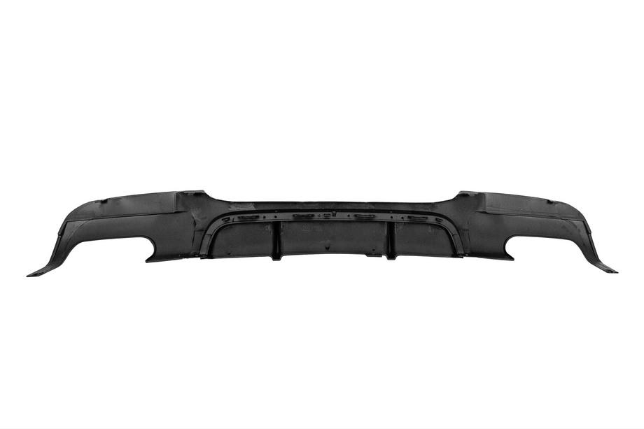 BMW 3-serie E90/E91 2005–2011 Bakre diffuser för dubbelsidigt dubbelt avgassystem (för M-Sport, ABS) Foto 5