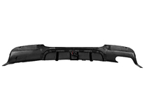 BMW 3-serie E90/E91 2005–2011 Bakre stötfångardiffusor för dubbla avgasutlopp på ena sidan (för M-Sport, ABS) foto 5