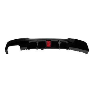 Bakre stötfångardiffusor för dubbla avgasutlopp på ena sidan (för M-Sport, ABS) foto 4