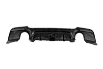 BMW 3-serien E92/E93 2006–2013 Bakre stötfångardiffusor för dubbla enkelutblås med LED (för M-Sport, ABS) foto 5